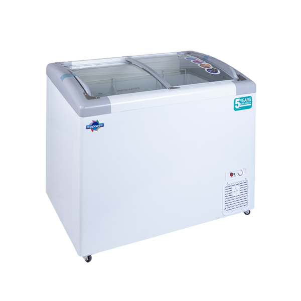 GFR250ICGT | 210 Liters | Curved Glass Freezer