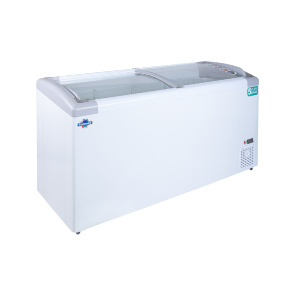 GFR450ICGT | 420 Liters | Curved Glass Freezer