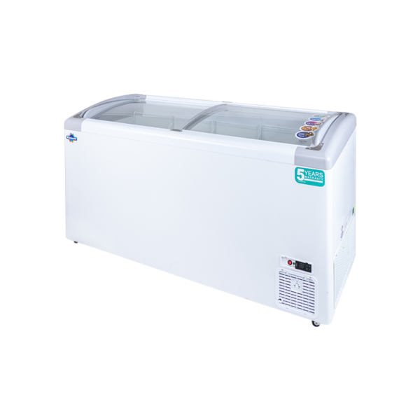 GFR450ICGT | 420 Liters | Curved Glass Freezer - Image 2