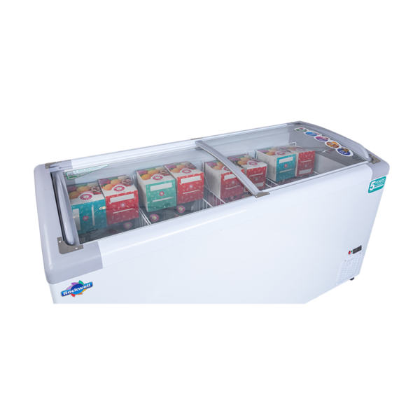 GFR450ICGT | 420 Liters | Curved Glass Freezer - Image 3