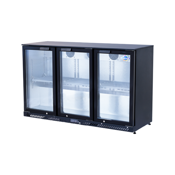 BB340C | 300 Liters | Back Bar Cooler, Triple Door - Image 2