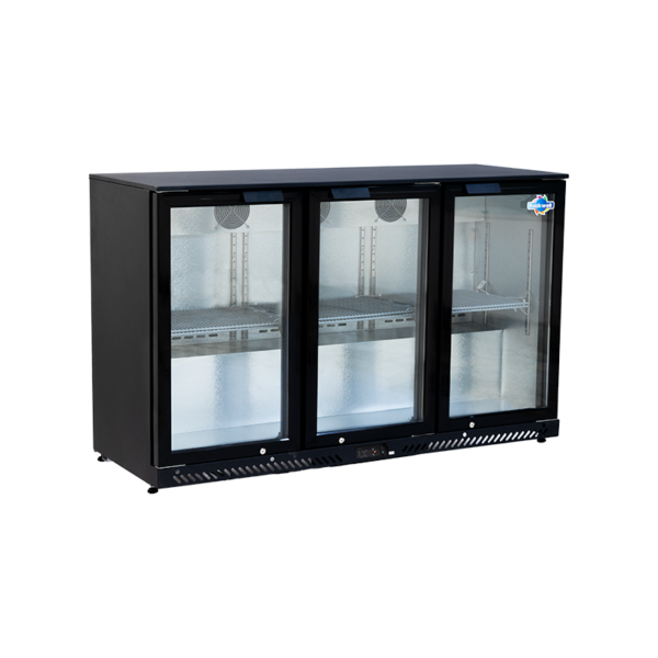 BB340C | 300 Liters | Back Bar Cooler, Triple Door - Image 3